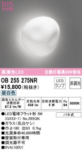 オーデリック　OB255275NR(ランプ別梱)　ブラケットライト 非調光 LEDランプ 昼白色