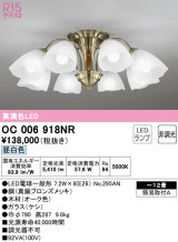 オーデリック　OC006918NR(ランプ別梱)　シャンデリア 12畳 非調光 LEDランプ 昼白色