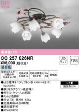 オーデリック　OC257026NR(ランプ別梱)　シャンデリア 6畳 非調光 LEDランプ 昼白色