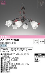 オーデリック　OC257028NR(ランプ別梱)　シャンデリア 6畳 非調光 LEDランプ 昼白色