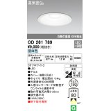 【数量限定特価】オーデリック　OD261789　ダウンライト φ150 LED一体型 昼白色 防雨型 浅型 高気密SB オフホワイト ￡