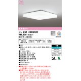 オーデリック　OL251409BCR　シーリングライト 6畳 調光 調色 Bluetooth リモコン別売 LED一体型 電球色〜昼光色 [♭]