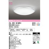 オーデリック OL251618R1 シーリングライト 8畳 調光調色 リモコン付 LED一体型 電球色〜昼光色 高演色LED R15