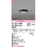 オーデリック　OL251783R　シーリングライト 非調光 LED一体型 電球色 人感センサー付 ブラック