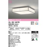 オーデリック　OL251837R　シーリングライト 10畳 調光 調色 和風 リモコン付属 LED一体型 電球色〜昼光色 白木(オイルステイン) [♭]