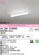 オーデリック　OL291575R2D(LED光源ユニット別梱)　ベースライト 非調光 LEDユニット交換型 温白色 直付型 オフホワイト