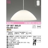 オーデリック　OP087392LR(ランプ別梱)　ペンダントライト 非調光 LEDランプ 電球色 フレンジタイプ