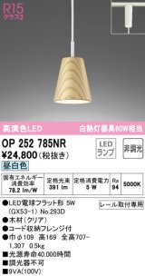 オーデリック　OP252785NR(ランプ別梱)　ペンダントライト 非調光 LEDランプ 昼白色 プラグタイプ クリア