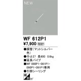 オーデリック WF612P1 シーリングファン 部材 延長パイプ 長600 マットシルバー