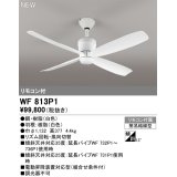 オーデリック WF813P1 シーリングファン 器具本体 リモコン付 ホワイト