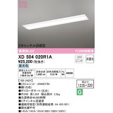 オーデリック　XD504020R1A(LED光源ユニット別梱)　ベースライト □1235×220 非調光 LEDユニット交換型 昼光色 埋込型