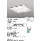 オーデリック　XL501052P1E(LED光源ユニット別梱)　ベースライト LEDユニット型 直付/埋込兼用型 非調光 電球色 ルーバー付