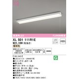 オーデリック　XL501111R1E(LED光源ユニット別梱)　ベースライト 非調光 LEDユニット交換型 電球色 直付型 プルスイッチ付