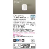 パナソニック　XLGB3020CE1(ランプ別梱)　ダウンシーリング LED(昼白色) 天井直付型 集光24度 ホワイト