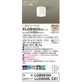 パナソニック　XLGB3022CE1(ランプ別梱)　ダウンシーリング LED(電球色) 天井直付型 集光24度 ホワイト