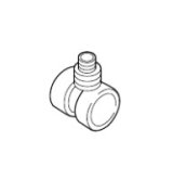 画像: 食器洗い乾燥機 リンナイ オプション　KWP-452B　排水分岐管(共通) 後付けタイプ RSWA-C402Cシリーズ用 [≦]