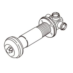 画像: リンナイ ガスFF暖房機オプション　FOT-262　ウォールトップA φ50用 400〜600mm [■]