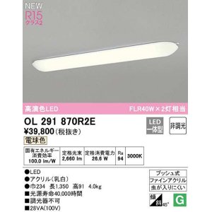 画像: オーデリック　OL291870R2E　キッチンライト 非調光 LED一体型 電球色