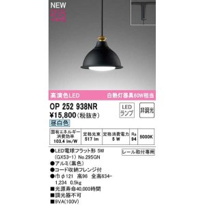 オーデリック OP252938WR(ランプ別梱) ペンダントライト 非調光 LED