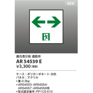 コイズミ照明 AR52203 防雨防湿誘導灯 LED一体型 非調光 本体のみ