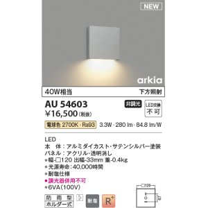 コイズミ照明 AU50441 アウトドアライト LED一体型 非調光 電球色 防雨