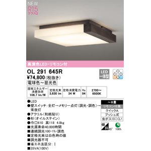 オーデリック OL291640R 和風照明 シーリングライト 10畳 調光調色