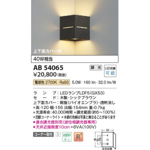 コイズミ照明 AB54081 ブラケットライト 調光 調光器別売 LEDランプ