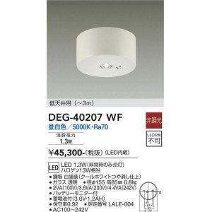 大光電機(DAIKO) DEG-40210WF 防災照明 非常灯 埋込穴φ100 非調光 昼