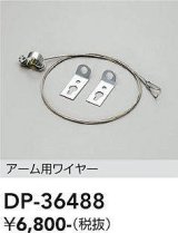 画像: 大光電機(DAIKO)　DP-36488　アウトドアライト 照明部材 アーム用ワイヤー