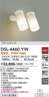 画像: 照明器具 大光電機(DAIKO)　DSL-4460YW　スポットライト LED 非調光タイプ フランジタイプ (ランプ付き) 電球色