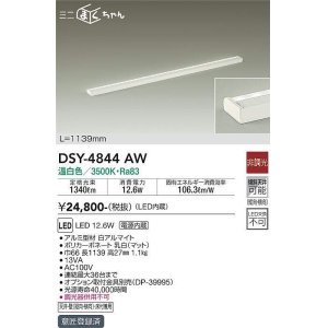 画像: 大光電機(DAIKO)　DSY-4844AW　間接照明器具 非調光 ミニまくちゃん 1139mm LED内蔵 温白色