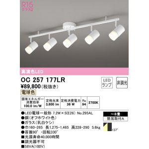 オーデリック OC257171LR シャンデリア 8畳 非調光 LEDランプ 電球色