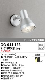 画像: スポットライトエクステリア オーデリック　OG044133　LED電球ビーム球形 LEDランプ別売