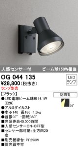 画像: スポットライトエクステリア オーデリック　OG044135　LED電球ビーム球形 LEDランプ別売