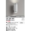 画像1: 照明器具 オーデリック　OG254387　エクステリアポーチライト LED 上下配光 電球色タイプ ランプ別売 (1)