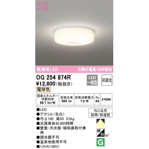 オーデリック OG254810 エクステリアダウンライト LED一体型 非調光