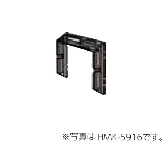 画像1: 長府/サンポット　HMK-4222　関連部材 背面カバー ふく射タイプ用 [♪▲] (1)