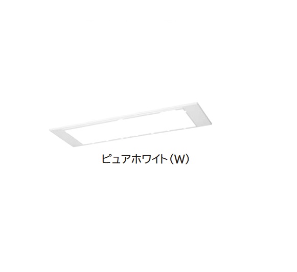 画像1: ハウジングエアコン 部材 日立 RAP-PZR-W リフォームパネル ピュアホワイト  [♪【本体同時購入のみ】] (1)